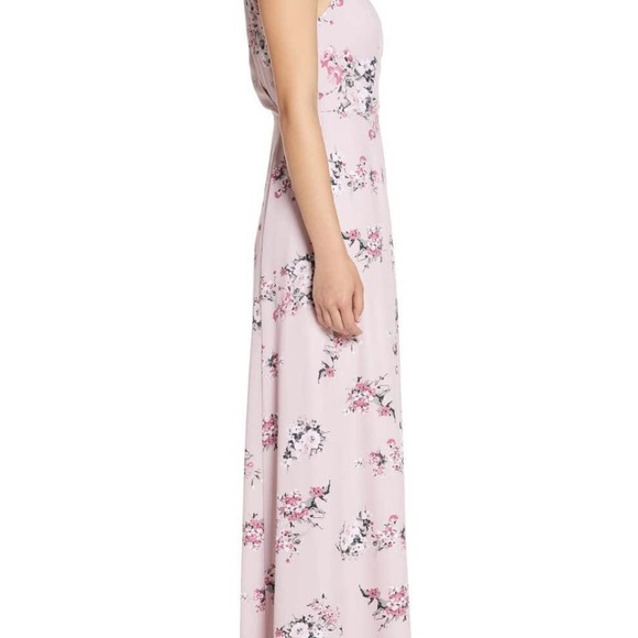 Wayf Angelina slit wrap gown - Picture 4 of 8